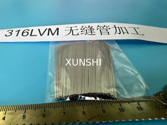 316LVM capillary for body implants cardiovascular stent UNS S316LVM